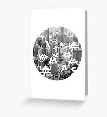Space Invaders! Greeting Card