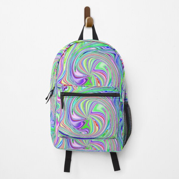 Item preview, Colorful Round Candy Stripe Vortex Abstract designed and sold by Deborah Camp.