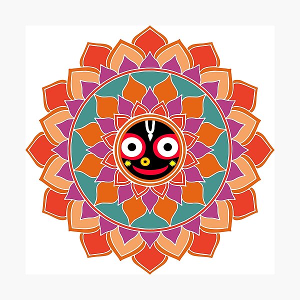 Item preview, Jagannatha, Hare Krishna, Jagannath, Krishna, Goudya Vaishnava, Sri Krishna designed and sold by Mandala108.