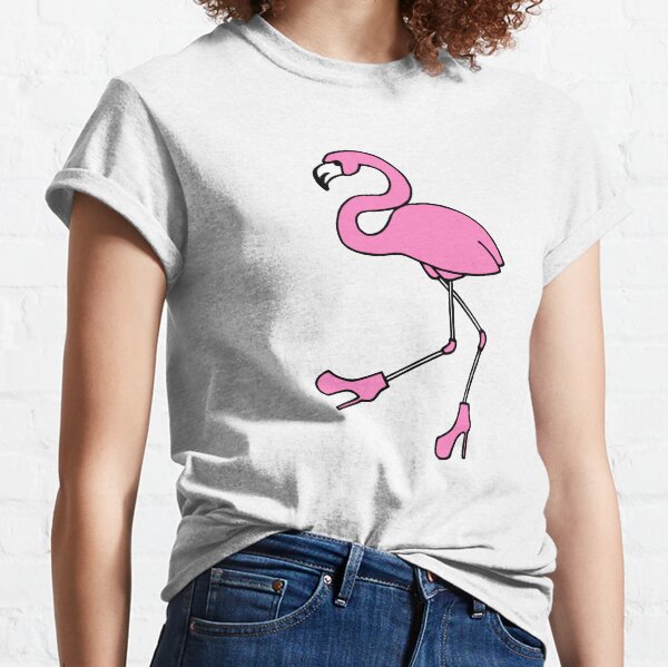 Sassy Flamingo Classic T-Shirt