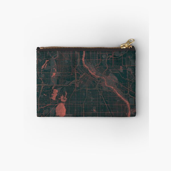 Item preview, Minneapolis Map Red designed and sold by HubertRoguski.