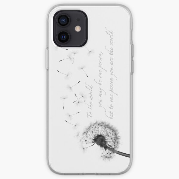 Dandelion Inspiration iPhone Soft Case