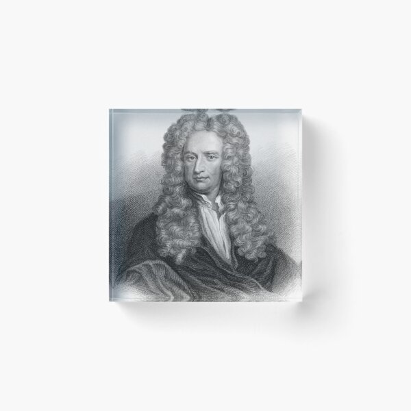 Item preview, Sir Isaac Newton designed and sold by suncokreti.