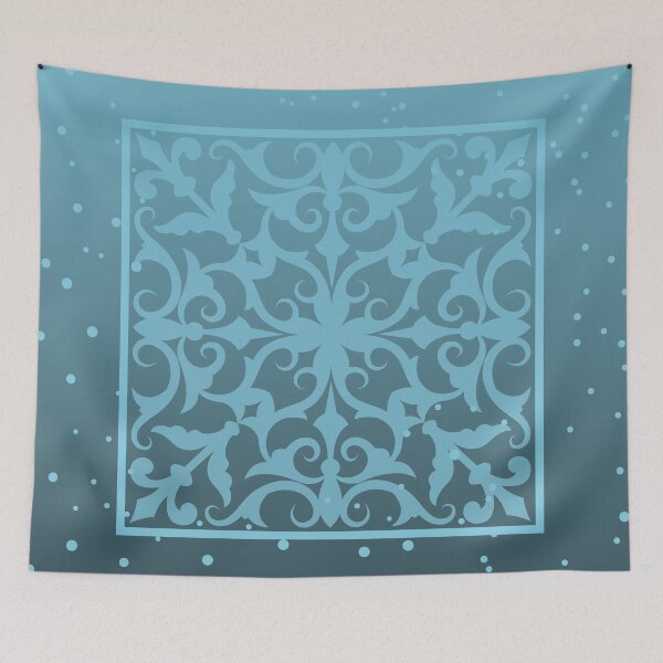 Item preview, Geometric Designs in Sky Blue designed and sold by AdoptKM.
