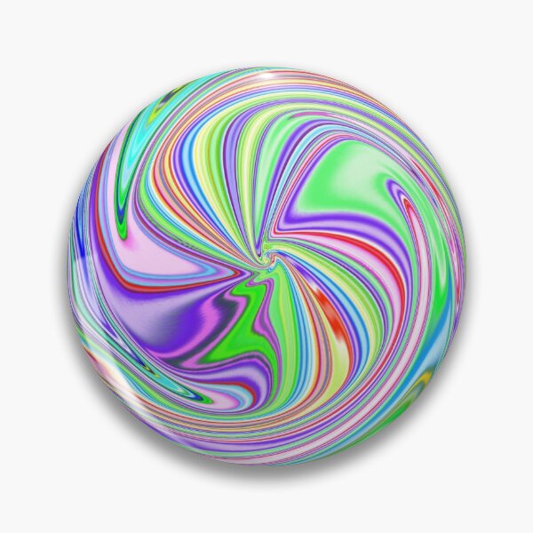 Item preview, Colorful Round Candy Stripe Vortex Abstract designed and sold by Deborah Camp.