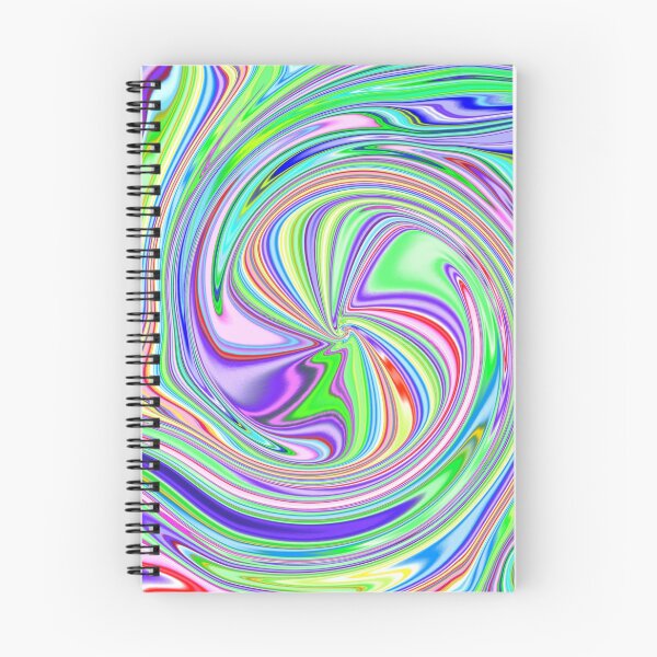 Item preview, Colorful Round Candy Stripe Vortex Abstract designed and sold by Deborah Camp.