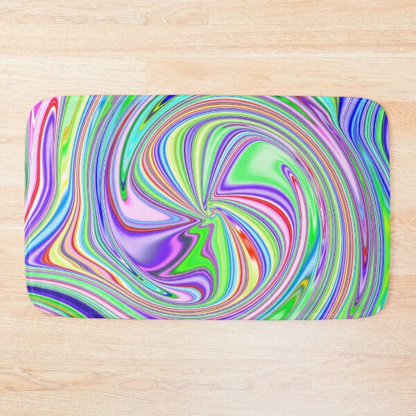 Item preview, Colorful Round Candy Stripe Vortex Abstract designed and sold by Deborah Camp.