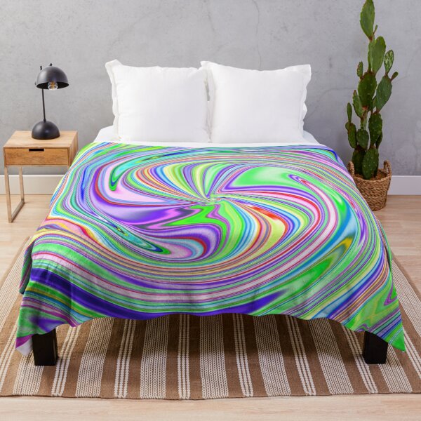 Item preview, Colorful Round Candy Stripe Vortex Abstract designed and sold by Deborah Camp.