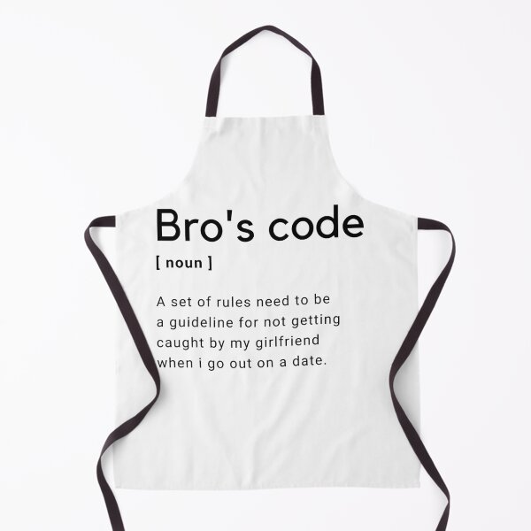Item preview, Bro's Code definition designed and sold by Amine-Creation.
