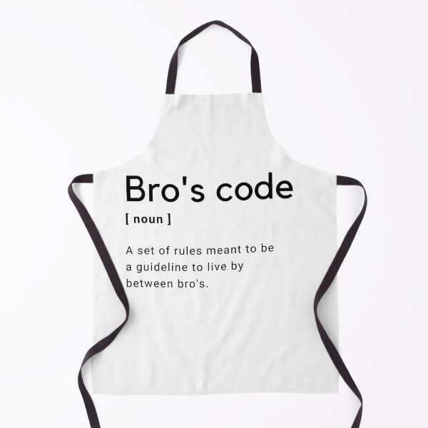 Item preview, Bro's Code definition designed and sold by Amine-Creation.