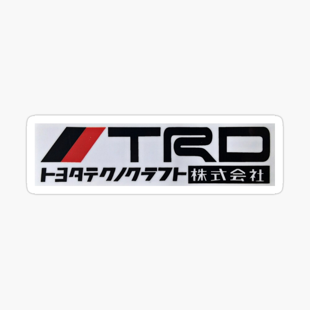 TRD Toyota Development Racing box logo (JP) Magnet