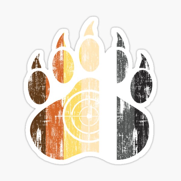 LGBTQ - Bear Hunter Sticker