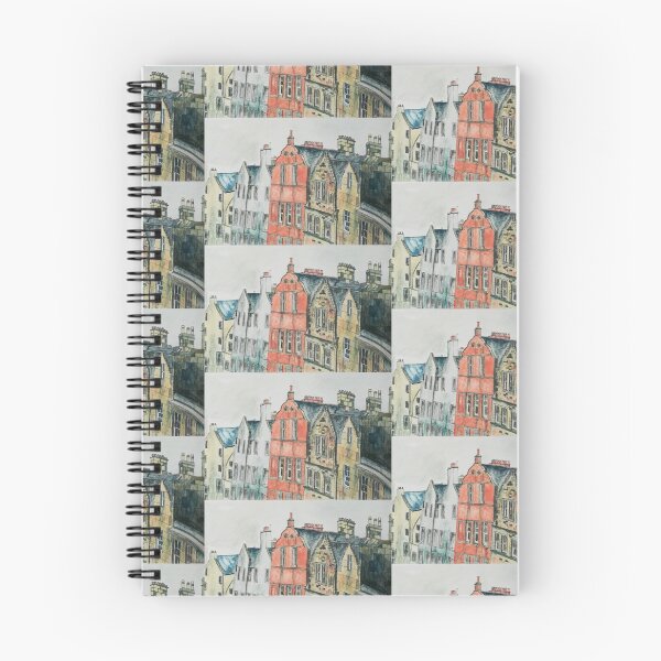 Item preview, Watercolour painting of Victoria Street in Edinburgh  designed and sold by esvb.