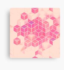 Cubes in Abstract Canvas Print