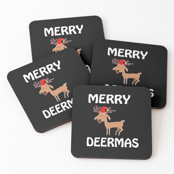 Item preview, Deer Christmas, Deer Xmas, Deer Christmas Gift, Merry Deermas, Deer Holiday Gift, Winter 2021 designed and sold by LusterCraft.
