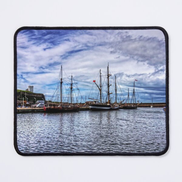 Item preview, Tall Ships in Whitehaven Harbour designed and sold by tomg.