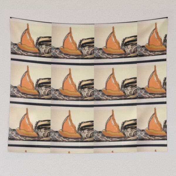 Item preview, Ships along the shore  designed and sold by Tonyasartprints.