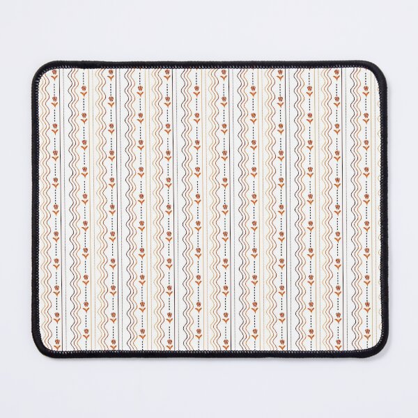Item preview, Wavy and Floral White designed and sold by MC Art Studio.