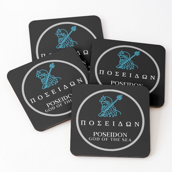 Item preview, Poseidon Greek God of the Sea Trident Mythology Design designed and sold by OnyxMoonDesigns.