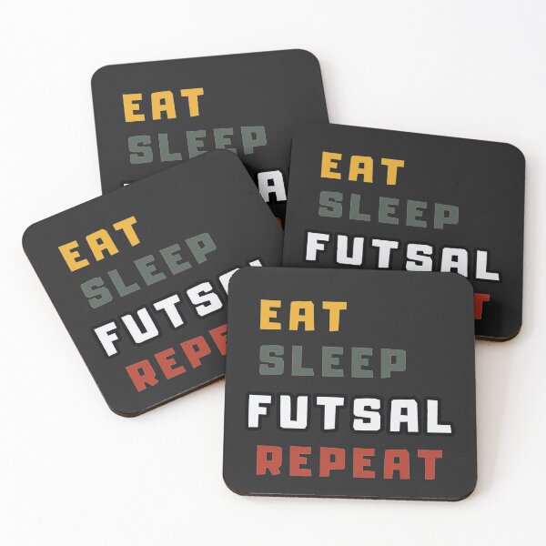 Item preview, Eat Sleep Futsal Repeat - Health Fitness Sport Game designed and sold by ViewerEqualsPhoton.