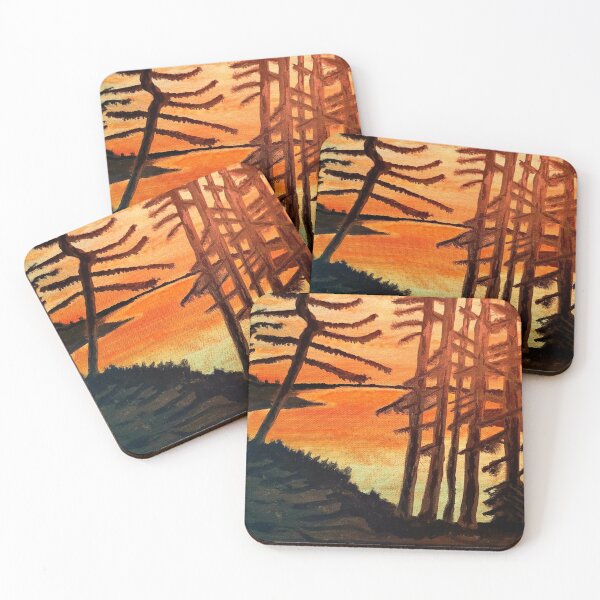 Item preview, Sunset Lake Painting designed and sold by Ian Wylie.