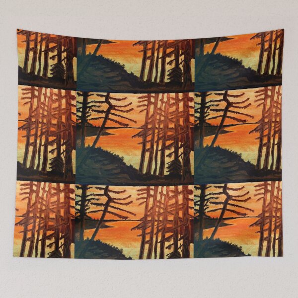 Item preview, Sunset Lake Painting designed and sold by Ian Wylie.