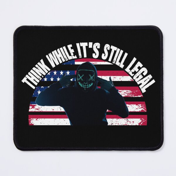Item preview, American flag Think while it’s still legal designed and sold by Designs Of all kinds.