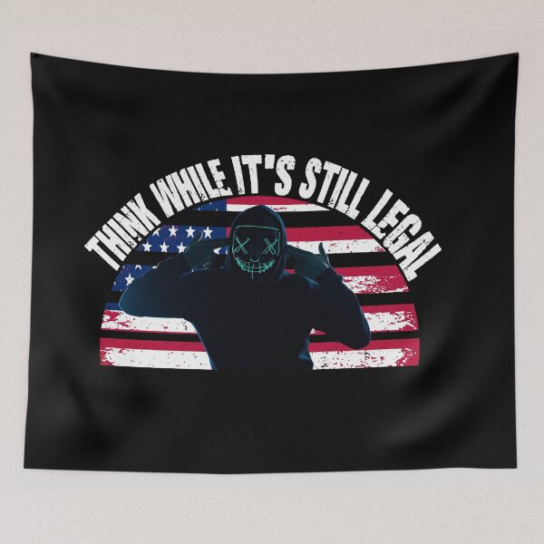 Item preview, American flag Think while it’s still legal designed and sold by Designs Of all kinds.