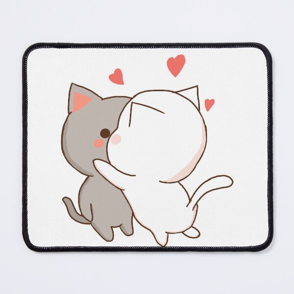 Item preview, UwU cats kissing designed and sold by TacoBowl.
