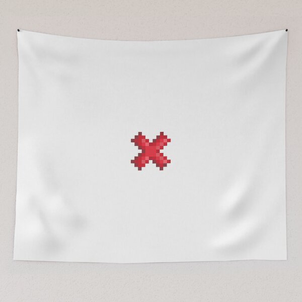 Item preview, Pixel Art Red X designed and sold by samftdstore.