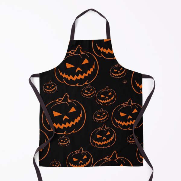 Item preview, Orange Halloween pumpkin pattern designed and sold by Smiley-10.