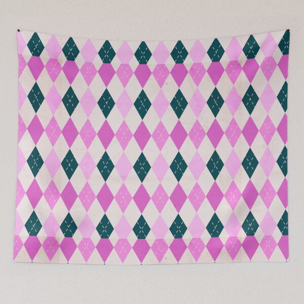 Item preview, Pink argyle pattern designed and sold by Artystico  ⭐⭐⭐⭐⭐.