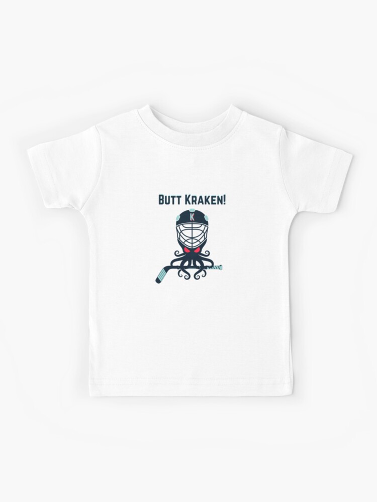 Toddler Deep Sea Blue Seattle Kraken Mascot Cheer T-Shirt Size:3T