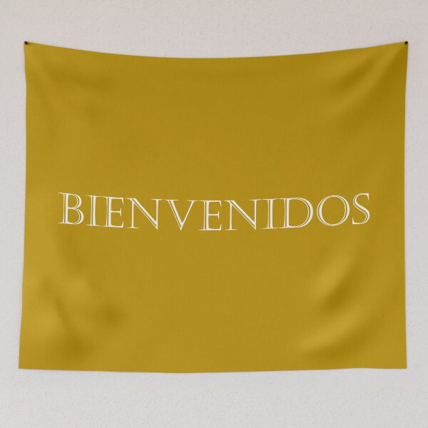 Item preview, Yellow Bienvenidos Welcome designed and sold by Brenander.