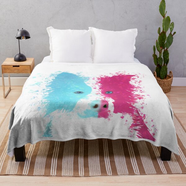 Item preview, Border collie painting designed and sold by Tea-Kup.