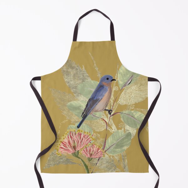 Item preview, William Morris style Vintage Victorian Bluebird Floral Pattern - Caroline Laursen original designed and sold by Caroline Laursen.