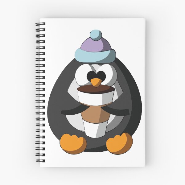Item preview, penguin drinking coffee designed and sold by Shirtcutestore  ⭐⭐⭐⭐⭐.