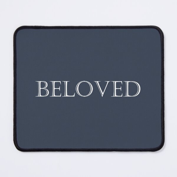 Item preview, Deep Blue Beloved Simple Word designed and sold by Brenander.