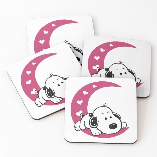 Item preview, puppy sleeping on the moon, for girls designed and sold by high-star.