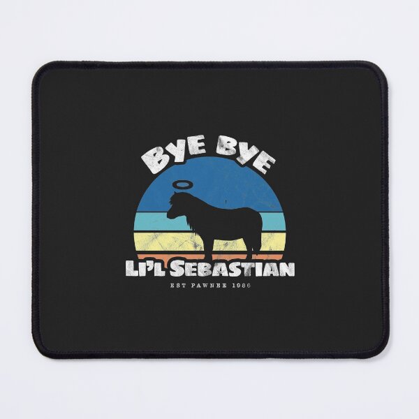 Item preview, Bye bye Li'l Sebastian • Est Pawnee 1986 (Blue) designed and sold by Gabradoodle Tees.