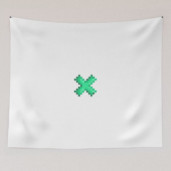 Item preview, Pixel Art Turquoise X designed and sold by samftdstore.