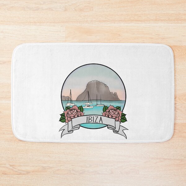 Item preview, Ibiza Es Vedra sunset - traditional tattoo  designed and sold by morganbethdraws.