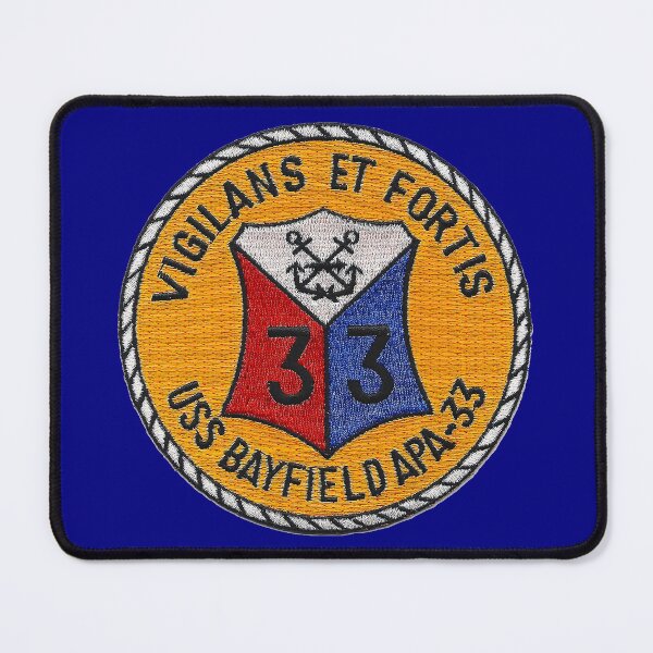 Item preview, USS BAYFIELD (APA-33) SHIP'S STORE designed and sold by militarygifts.