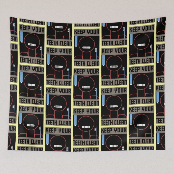Item preview, Keep Your Teeth Clean. A WPA poster from the Depression. designed and sold by IXXIN.