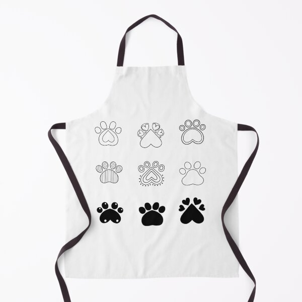 Item preview, Dog & Puppy Pet Paws Stickers Pack #1 of 3 for Dog Lovers Black White Journals Diaries Scrapbooking Sticker Books designed and sold by Hanlar.