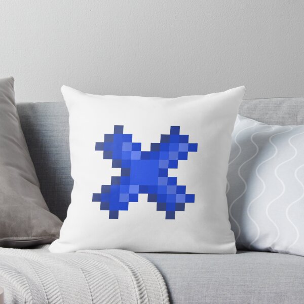 Item preview, Pixel Art Dark Blue X designed and sold by samftdstore.