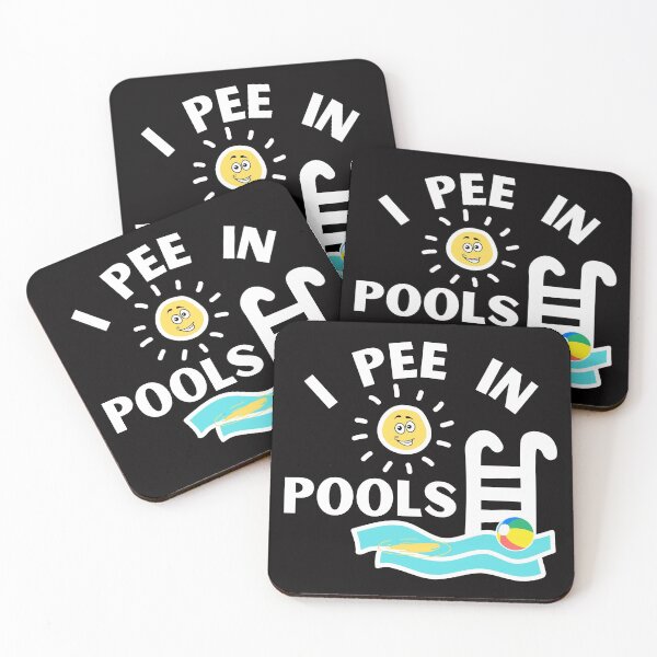 Item preview, Funny I Pee In Pools  designed and sold by SloganExpress.