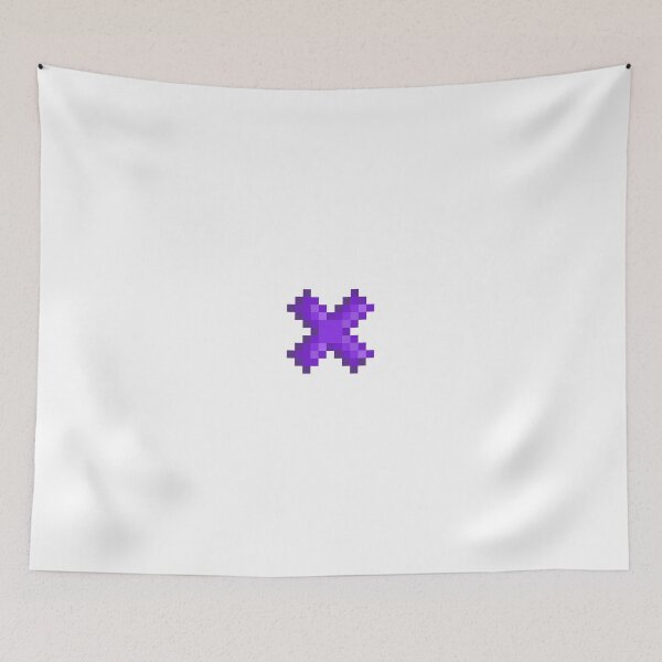 Item preview, Pixel Art Purple X designed and sold by samftdstore.