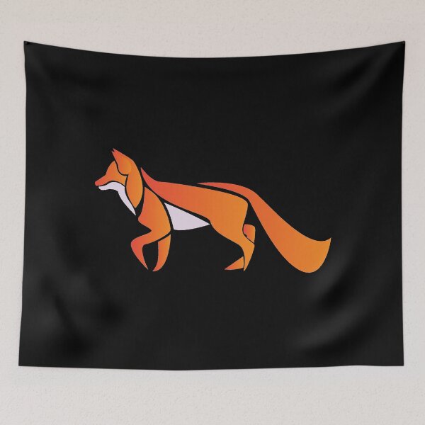 Item preview, Colorful Running Foxes Design - Trendy Fox Gift Idea For Fox Lovers designed and sold by Prince - Bestseller ★★★★★.