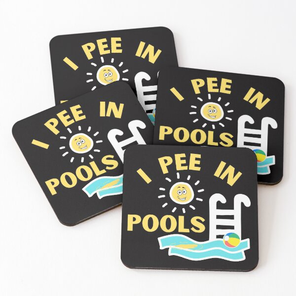 Item preview, Funny I Pee In Pools  designed and sold by SloganExpress.
